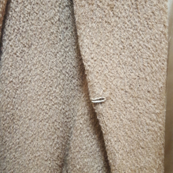 Max Studio Y2K Brown Fur Collar Coat - Picture 3 of 10